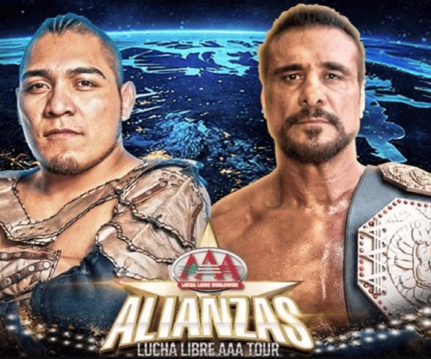 Hijo del Vikingo vs Alberto el Patrón; por el Megacampeonato AAA Hijo del Vikingo vs Alberto el Patrón; por el Megacampeonato AAA