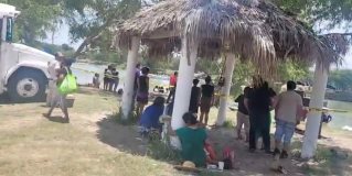 Cuerpos de emergencia se encuentran realizando acciones de #rescate en el centro recreativo La Playita, derivado de que un menor de edad se ahogó en el caudal del río Bravo.