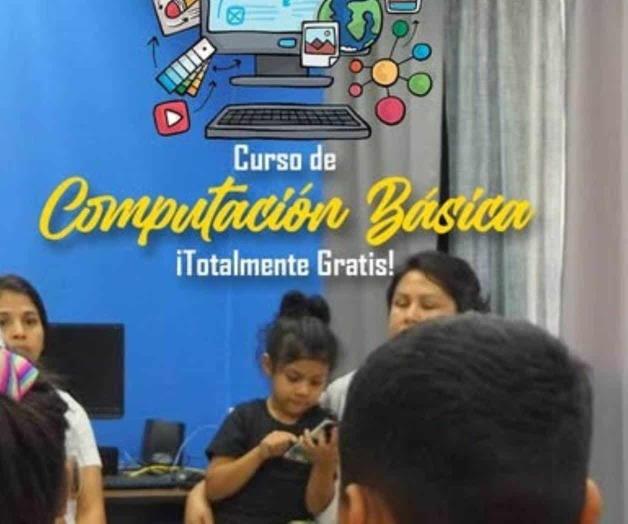 Invitan al curso gratuito de computación básica Invitan al curso gratuito de computación básica