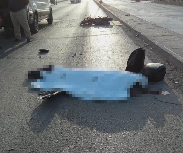 Muere al ser atropellado motociclista en Carretera Río Bravo-Reynosa Muere al ser atropellado motociclista en Carretera Río Bravo-Reynosa
