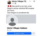 Reporta exalcalde cuenta falsa en redes sociales