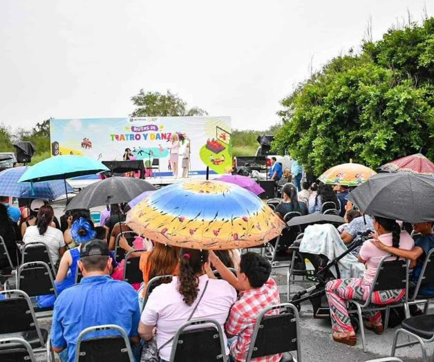 Llevan teatro  y danza  a colonias y fraccionamientos