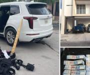 Detienen a 3 en operativo en Reynosa; aseguran inmuebles, vehículos, armas, drogas y dinero