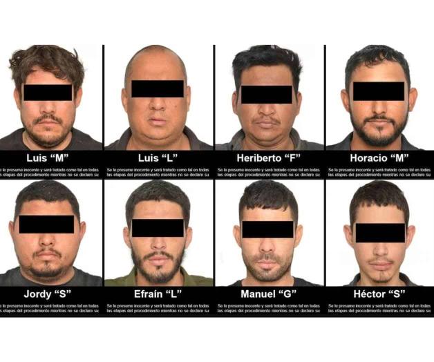 Vinculan a proceso a ocho hombres por portación de armas de fuego Vinculan a proceso a ocho hombres por portación de armas de fuego