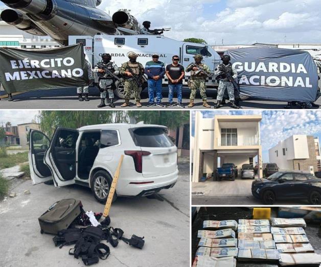 Detienen a 3 en operativo en Reynosa; aseguran inmuebles, vehículos, armas, drogas y dinero Detienen a 3 en operativo en Reynosa; aseguran inmuebles, vehículos, armas, drogas y dinero