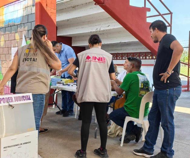 Poca participación en jornada electoral
