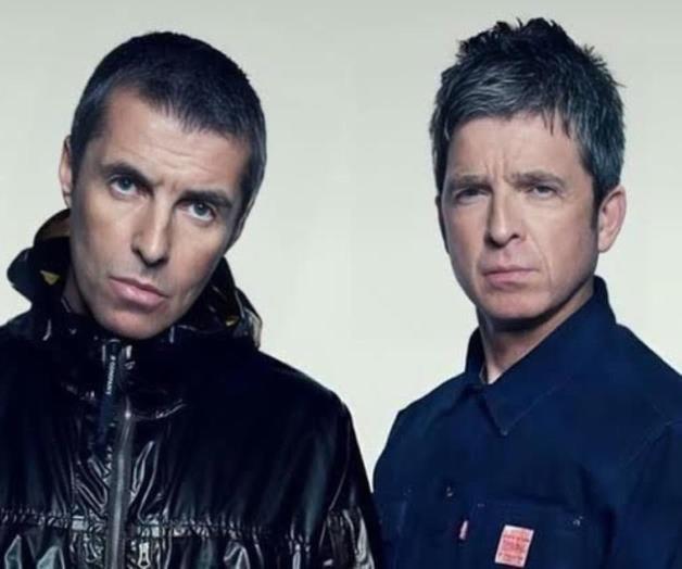Liam y Noel Gallagher ensayan para concierto de Oasis en Cardiff