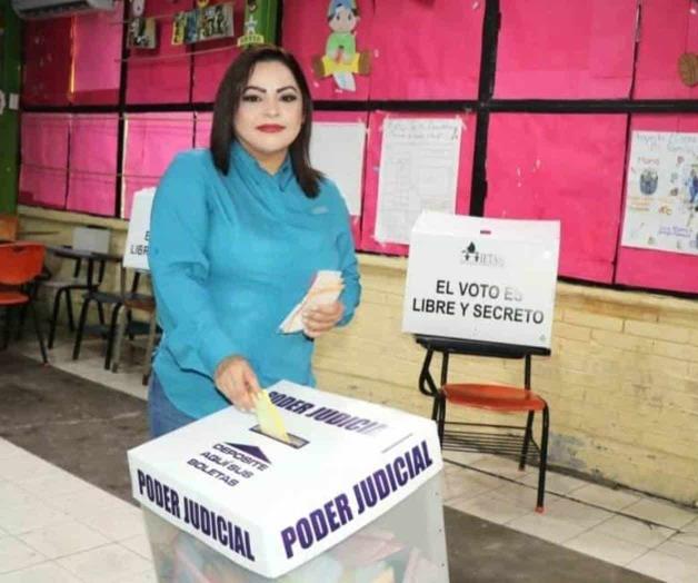 Cumple alcaldesa en la jornada electoral