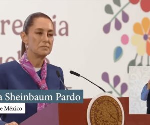 "Vamos muy bien": Claudia Sheinbaum Pardo