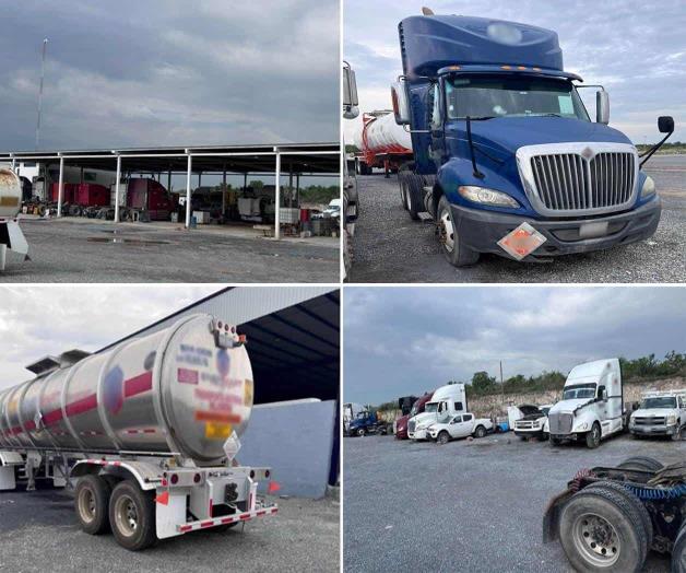 Aseguran 2 plantas procesadoras de hidrocarburo en Nuevo León y 16 vehículos Aseguran 2 plantas procesadoras de hidrocarburo en Nuevo León y 16 vehículos