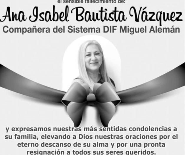 Consterna muerte de  funcionaria electoral