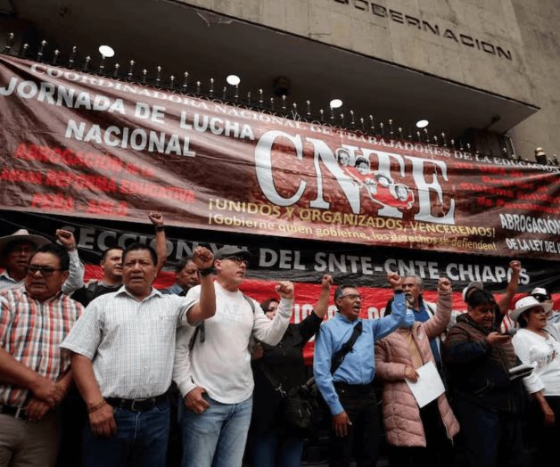 Segunda mesa de negociación entre CNTE y Gobierno, sin acuerdos Segunda mesa de negociación entre CNTE y Gobierno, sin acuerdos