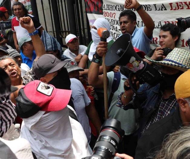 Recibe Segob por cuarta vez a la CNTE Recibe Segob por cuarta vez a la CNTE