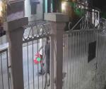 Graban robo de señalamientos