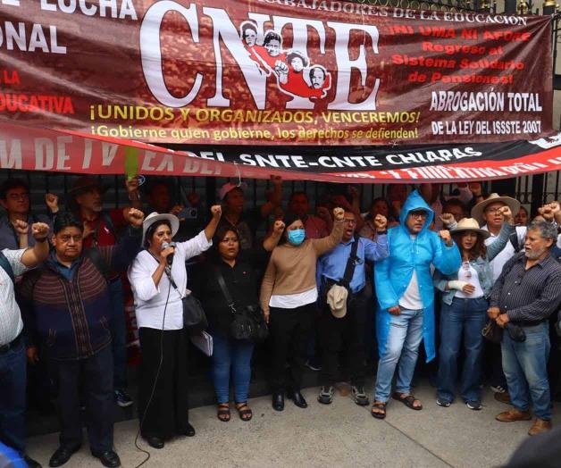 Contempla CNTE pausar huelga Contempla CNTE pausar huelga