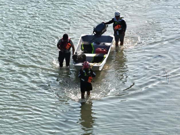 Con drones y lanchas, intensifican labores para hallar a joven desaparecido en Padilla Con drones y lanchas, intensifican labores para hallar a joven desaparecido en Padilla