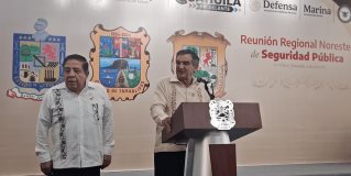 Conferencia de prensa con gobernador Américo Villarreal