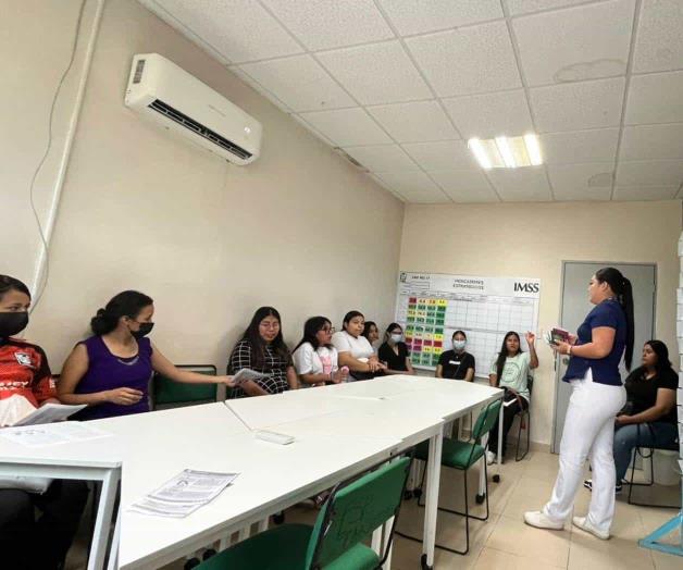 Educa IMSS sobre lactancia materna