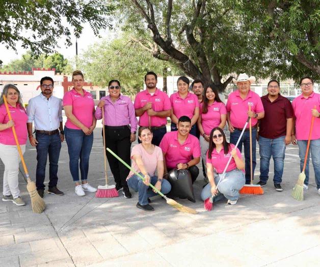 Participa Díaz Ordaz en jornada de limpieza Participa Díaz Ordaz en jornada de limpieza