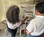Instalan cajero para actas de nacimiento