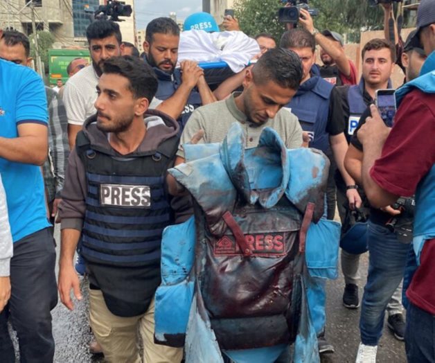 Ataque en Gaza: Cuatro periodistas asesinados en bombardeo