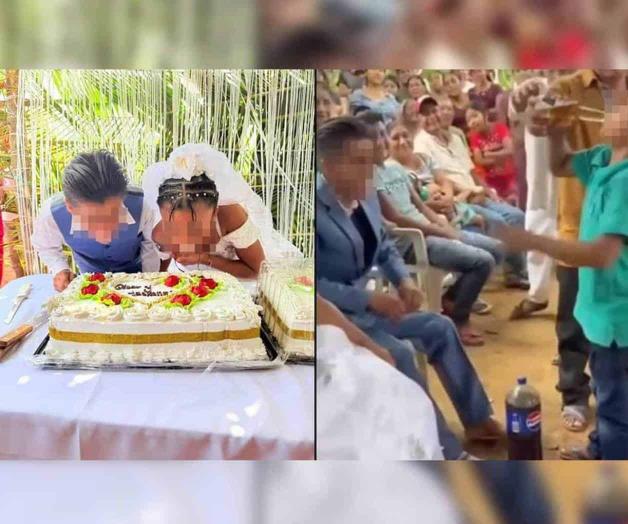 Se viraliza presunta boda entre adolescentes en Oaxaca Se viraliza presunta boda entre adolescentes en Oaxaca