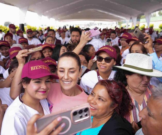 Arranca Claudia gira por la salud Arranca Claudia gira por la salud