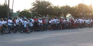 Exitosa Rodada Ciclista organizada por Sedena en Reynosa