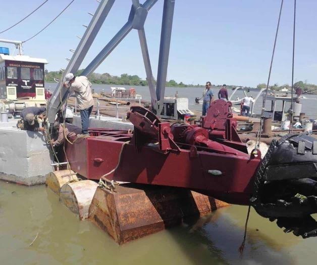 Prestará Altamira draga para limpieza del Chairel Prestará Altamira draga para limpieza del Chairel