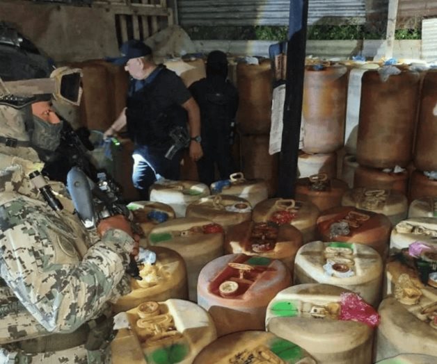 Asegura Semar 5 mil 500 litros de diésel en Chiapas Asegura Semar 5 mil 500 litros de diésel en Chiapas