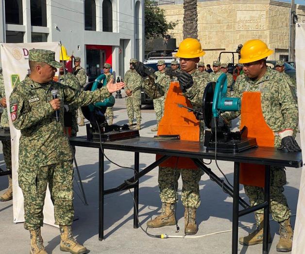 Destruye SEDENA armas aseguradas en operativos de la frontera norte Destruye SEDENA armas aseguradas en operativos de la frontera norte