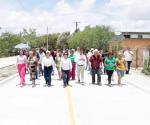 Inauguran pavimentaci&oacute;n en el ejido Francisco Villa