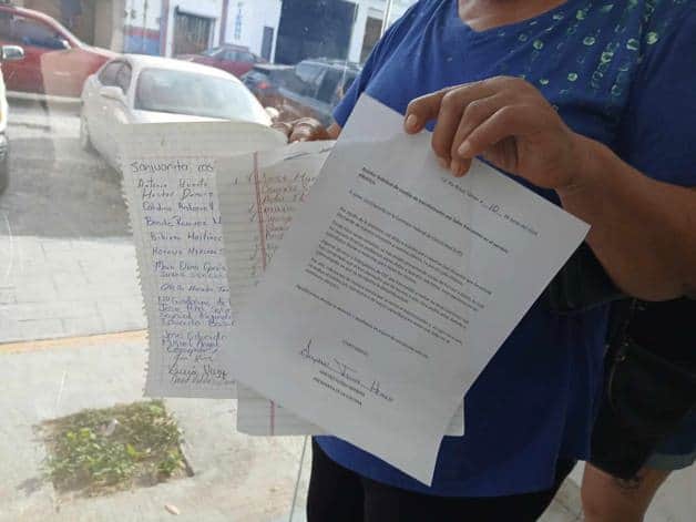 Habitantes de R&iacute;o Bravo protestan en CFE por fallas en suministro... otra vez