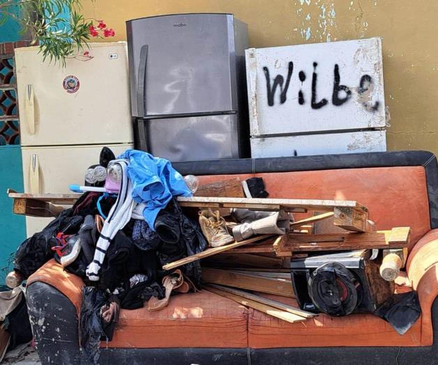 Prevalece la basura de las inundaciones