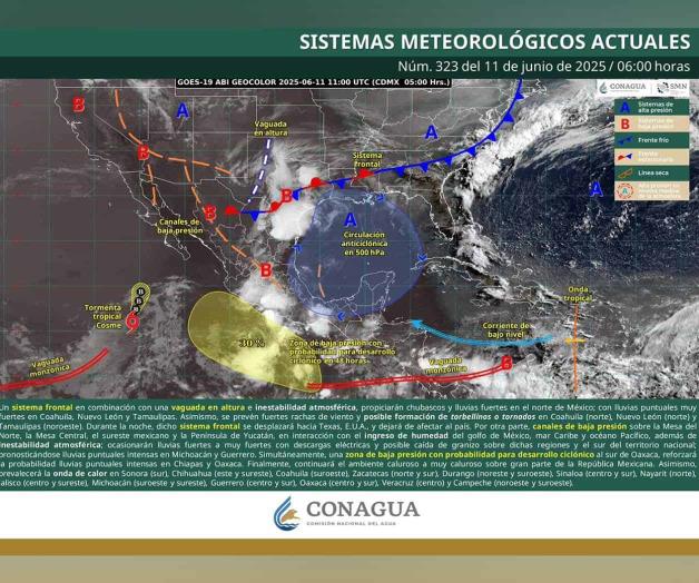 Se pronostican lluvias fuertes y chubascos para la región Se pronostican lluvias fuertes y chubascos para la región