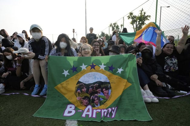 Fans de BTS celebran