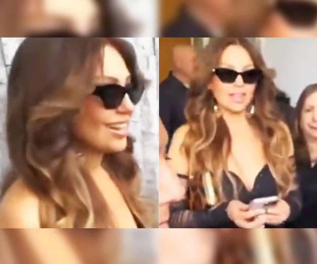 Thal&iacute;a ignora pregunta sobre migrantes mexicanos y las redadas en EU