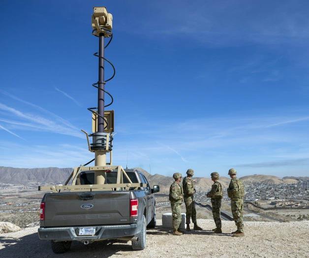 Detienen a migrantes en zona militarizada