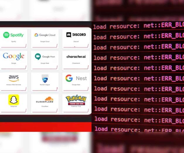 Spotify, Amazon, Google y m&aacute;s plataformas sufren ca&iacute;da