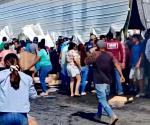 Rapiña a camión de aguacate