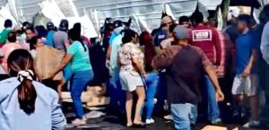 Rapiña a camión de aguacate