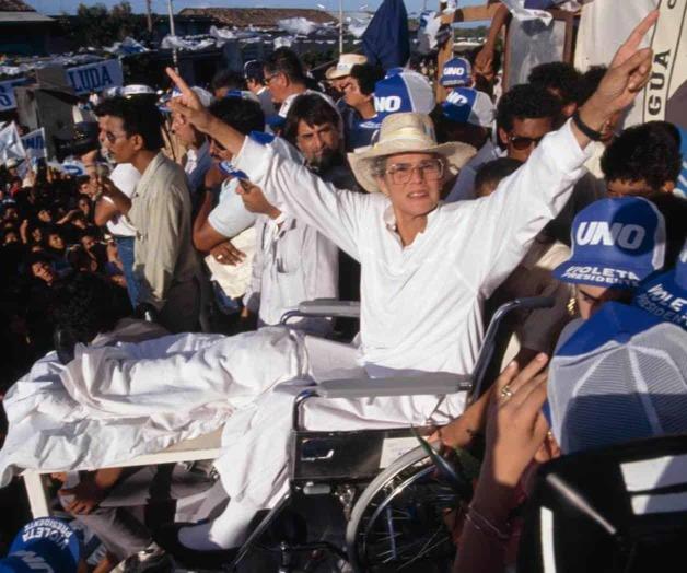 Muere en el exilio la expresidenta de Nicaragua Violeta Chamorro a los 95 años