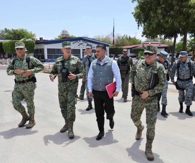 Llega Harfuch a Sinaloa con mil 600 elementos