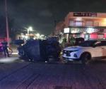 Rápido y furioso se  estampa y vuelca