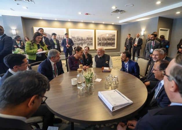 Sheinbaum refuerza relación con India en la Cumbre del G7