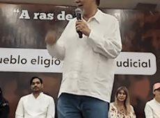 Gerardo Noroña destaca elección judicial en Reynosa