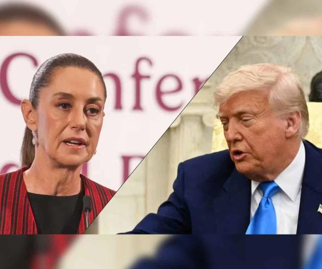 Sheinbaum y Trump reafirman cooperación en llamada Sheinbaum y Trump reafirman cooperación en llamada