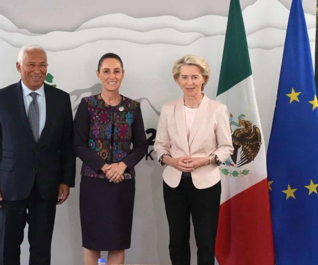 Promueve Presidenta de México actualización del acuerdo comercial entre México y la Unión Europea Promueve Presidenta de México actualización del acuerdo comercial entre México y la Unión Europea