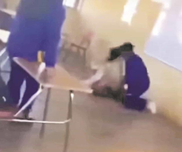 Graban riña entre alumnas