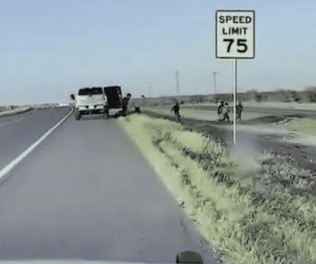 Traficaba migrantes en camioneta robada Traficaba migrantes en camioneta robada